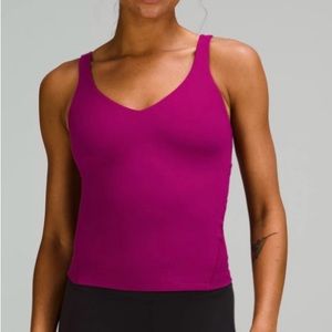 lululemon athletica Magenta Tank Top